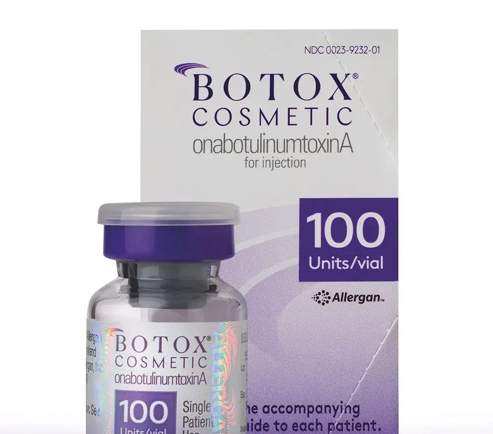 Vial and box of Botox