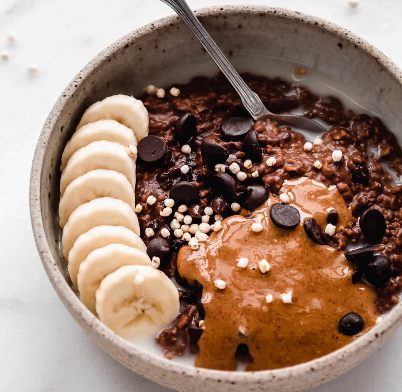 اوتمیل شکلاتی - طرز تهیه اوتمیل رژیمی