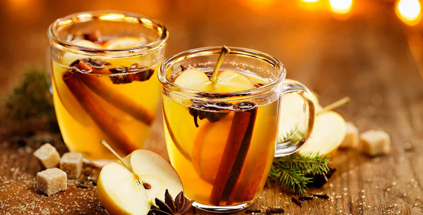 چای سیب و دارچین - دتاکس واتر سیب و دارچین