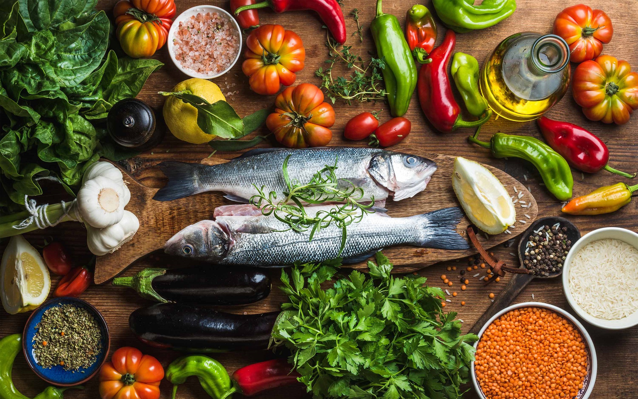 رژیم لاغری - رژیم مدیترانه ای