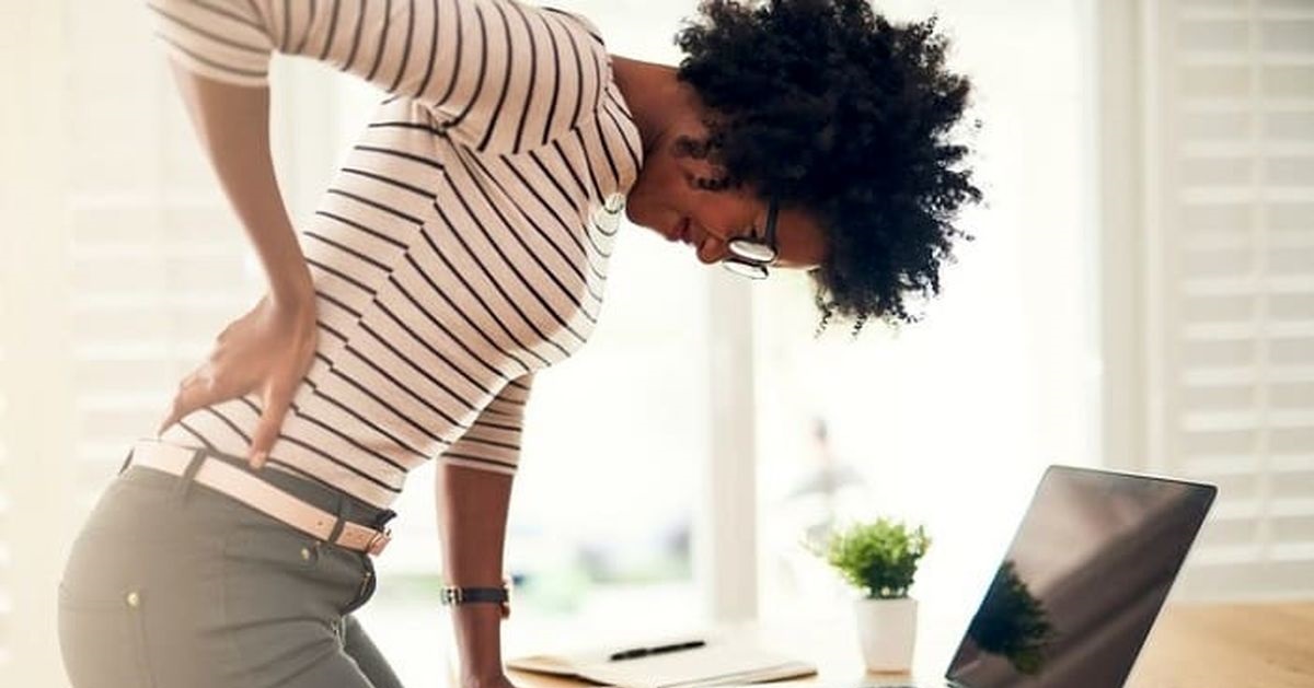 گرفتگی کمر - درمان قوز کمر