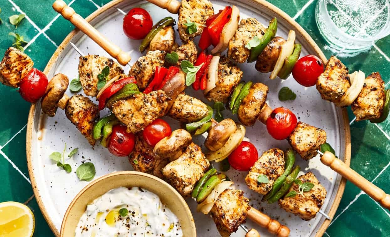 جوجه کباب - رژیم مدیترانه ای