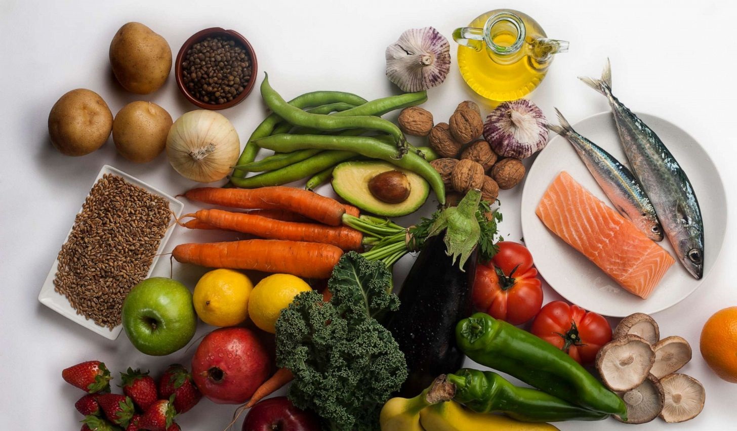 وگان - رژیم مدیترانه ای