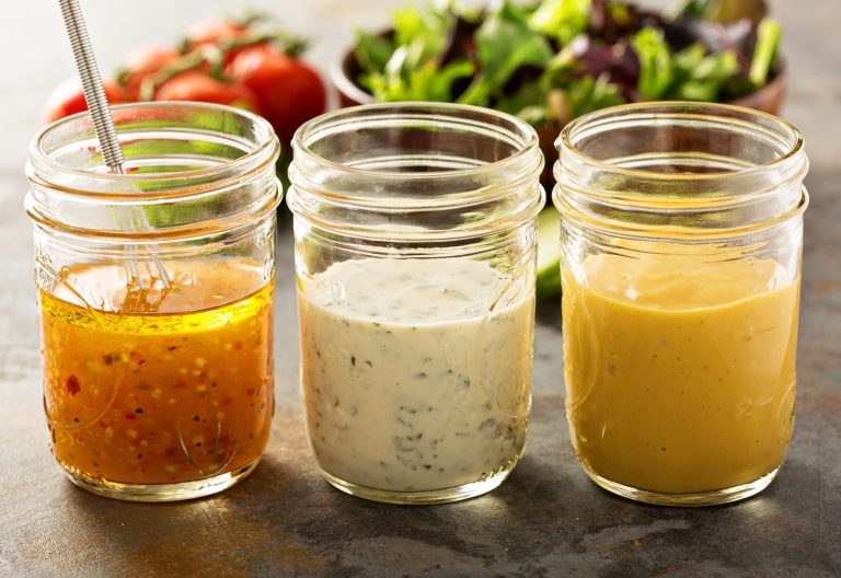 سس رژیمی برای سالاد