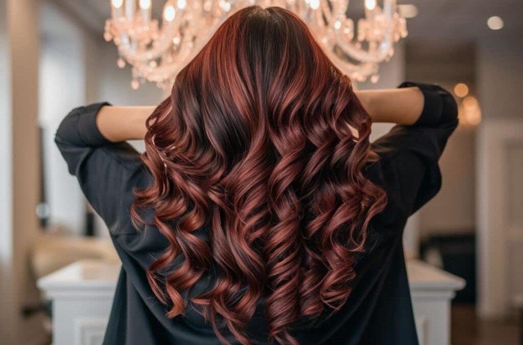 رنگ موی شکلاتی - رنگ مو برای پوست سبزه