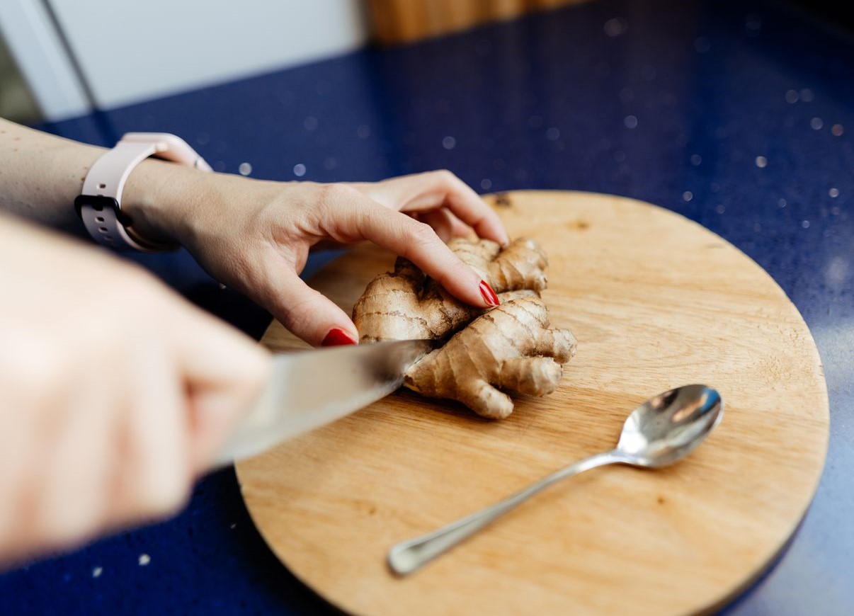 دمنوش لاغری - لاغری شکم و پهلو با زنجبیل