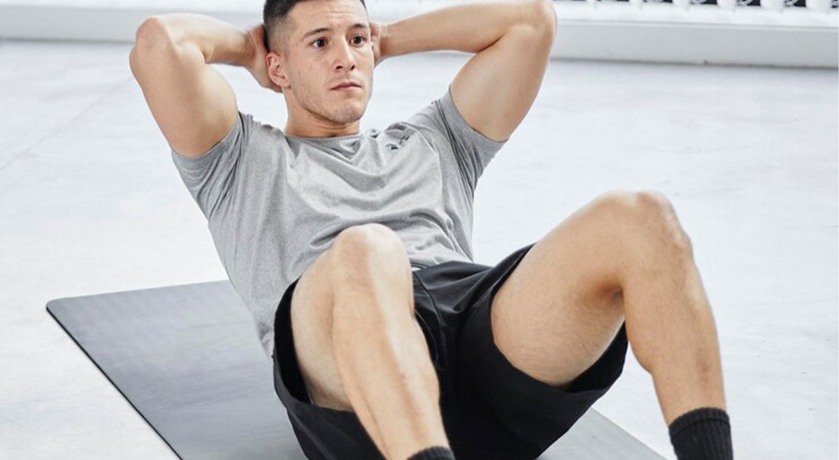 دراز نشست - ورزش برای لاغری شکم و پهلو در باشگاه