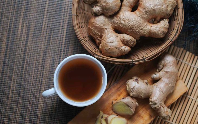 لاغری شکم و پهلو با زنجبیل