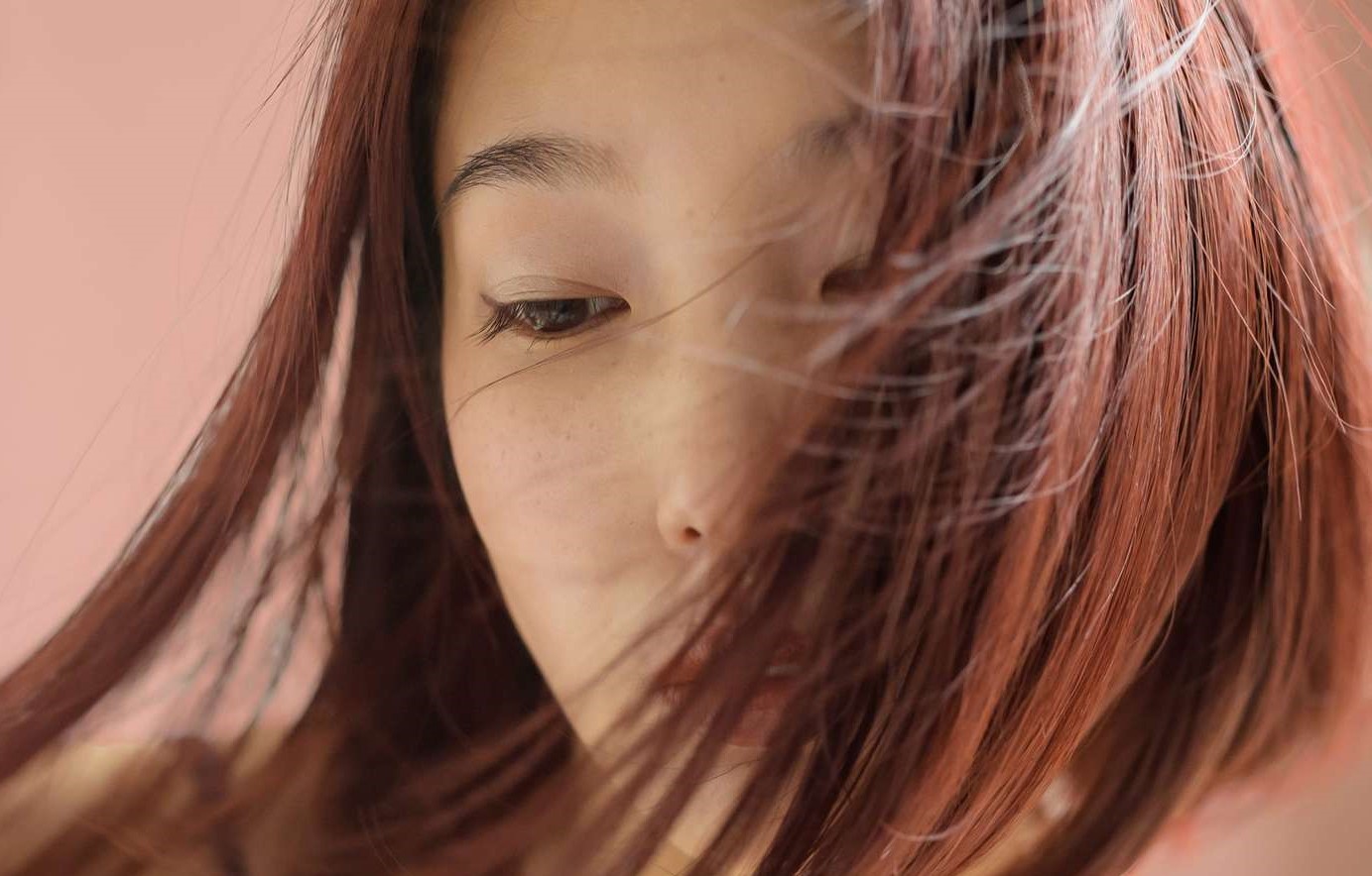 رنگ موی شرابی - رنگ مو برای پوست سبزه