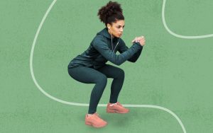 حرکت اسکوات در خانه