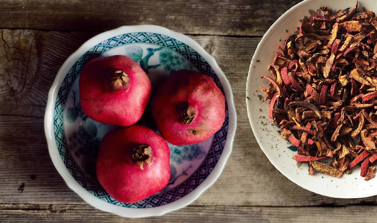 دمنوش پوست انار - خواص پوست انار برای لاغری