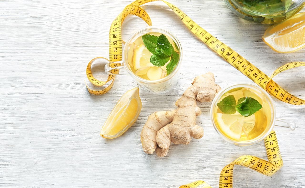 دمنوش زنجبیل - لاغری شکم و پهلو با زنجبیل