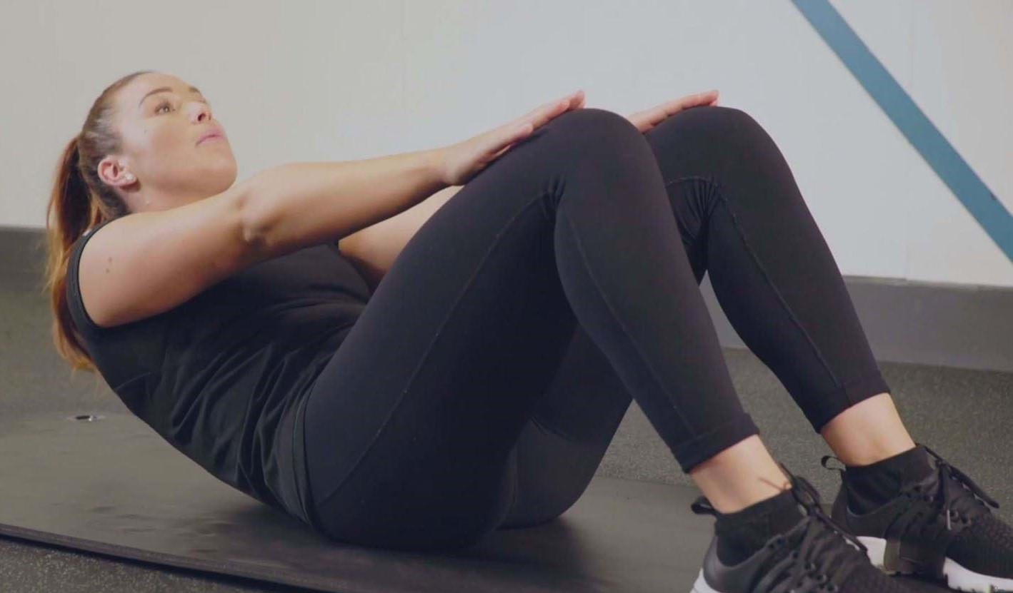 ورزش در خانه برای شکم - ورزش برای لاغری شکم و پهلو در باشگاه