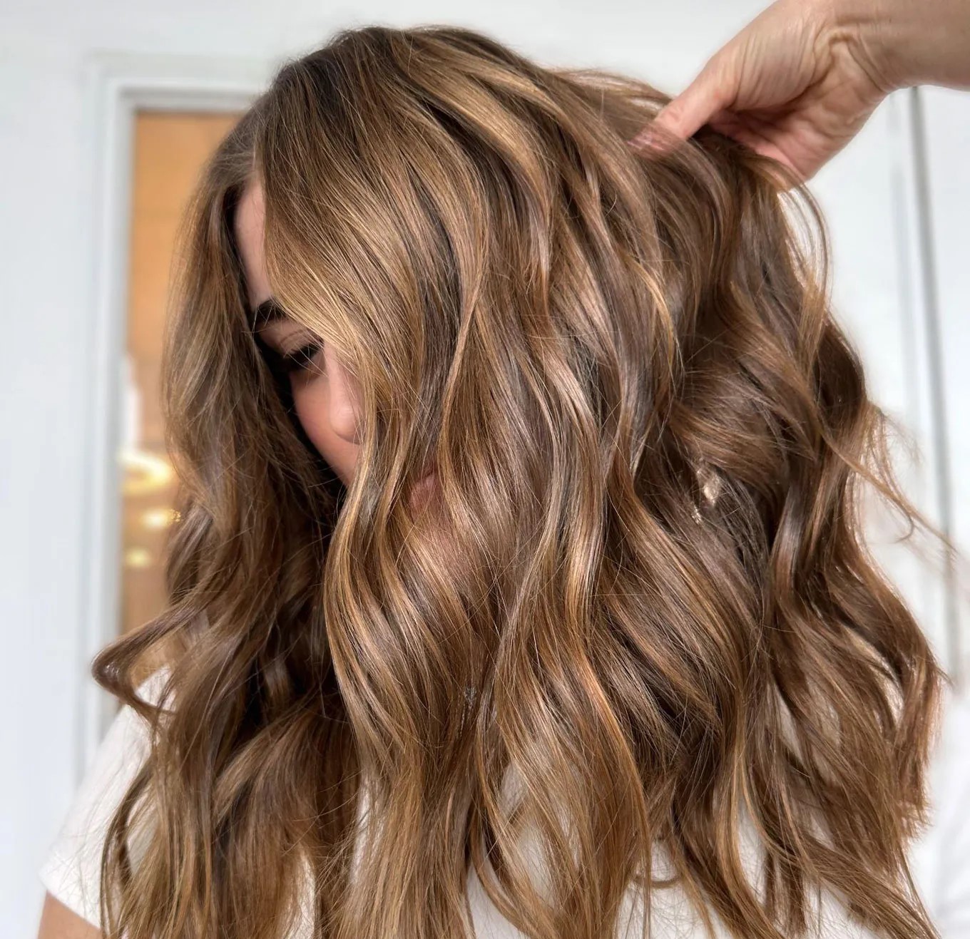 رنگ موی عسلی - رنگ مو برای پوست سبزه