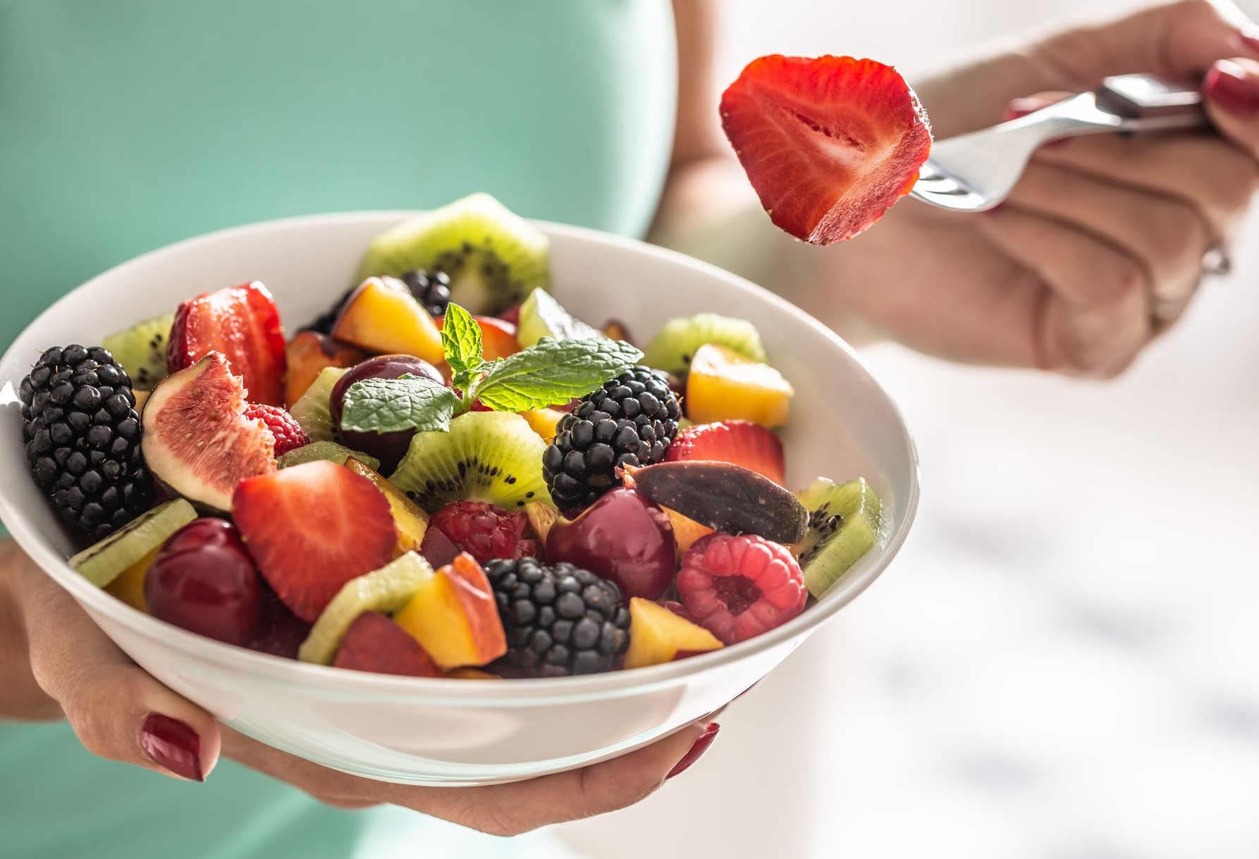 سالاد میوه - رژیم میوه