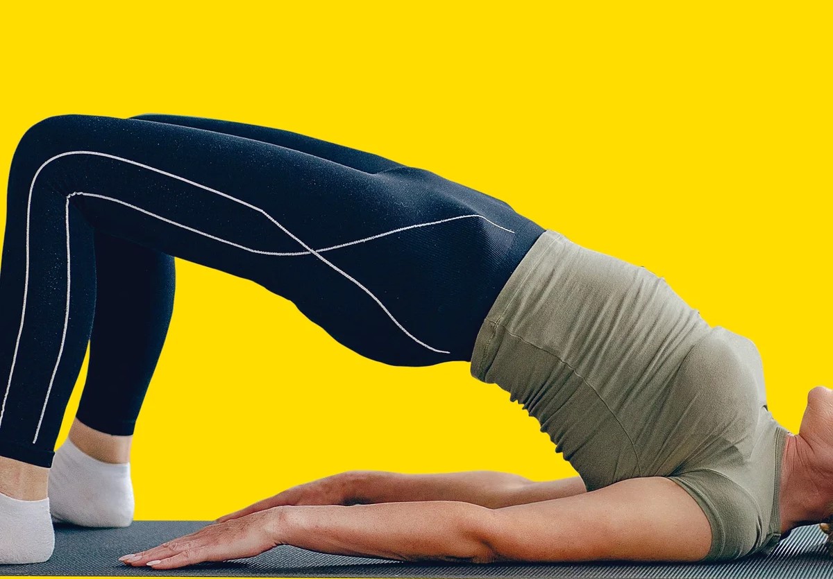 تمرین پل برای افتادگی رحم - ورزش برای افتادگی رحم