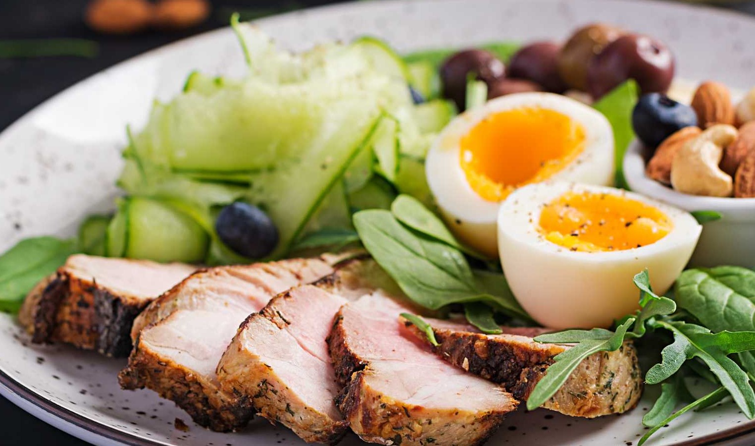 سالاد رژیمی - رژیم کم کربوهیدرات