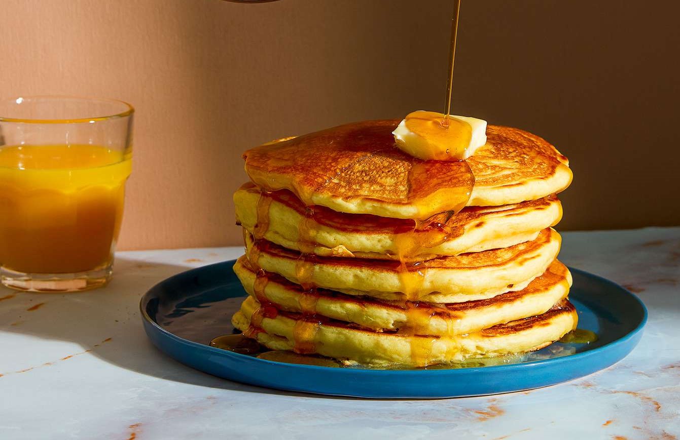 پنکیک بدون شکر - طرز تهیه پنکیک رژیمی