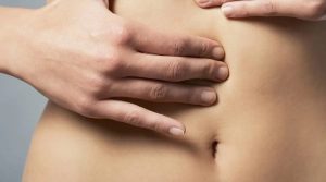 ماساژ شکم برای لاغری