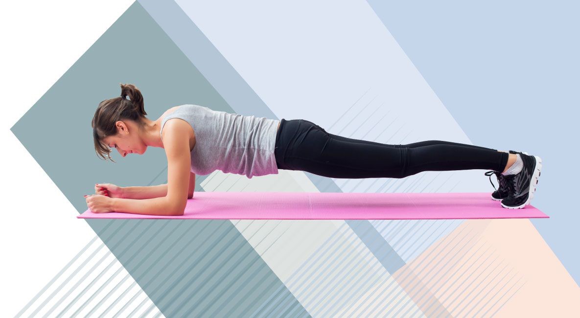 پلانک - بهترین حرکات ورزشی برای شکم