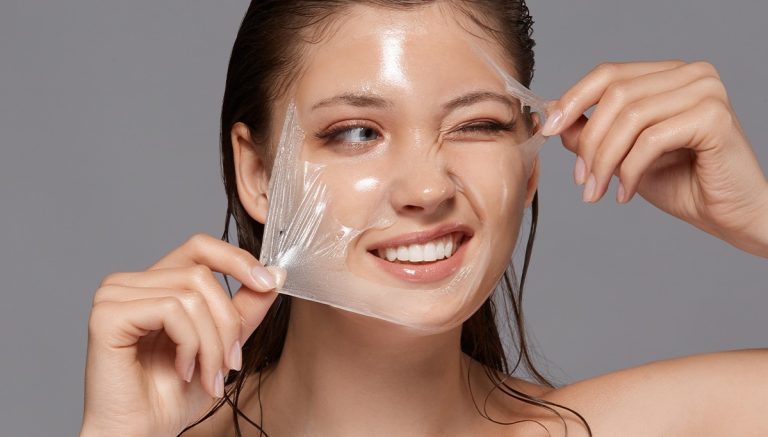 لایه برداری پوست صورت در خانه