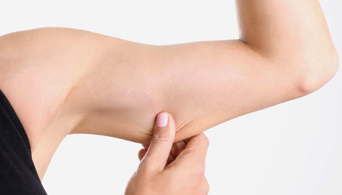 علت چاقی بازو - لاغری بازو در خانه