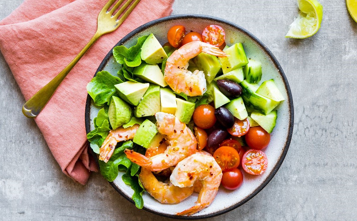 سالاد پروتئینی - رژیم کم کربوهیدرات