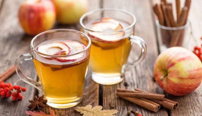 دمنوش سیب و دارچین برای لاغری