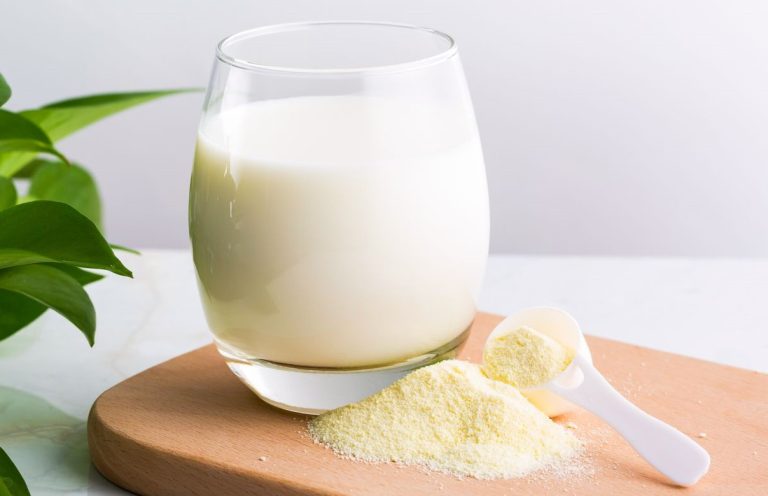 شیر خشک برای چاقی صورت