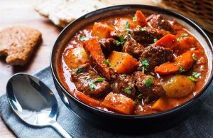 غذای رژیمی با گوشت چرخ کرده