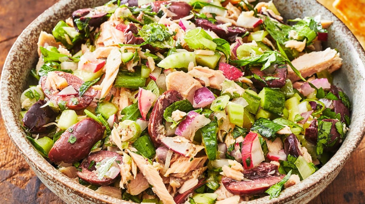 غذا با تن ماهی - غذای رژیمی با تن ماهی