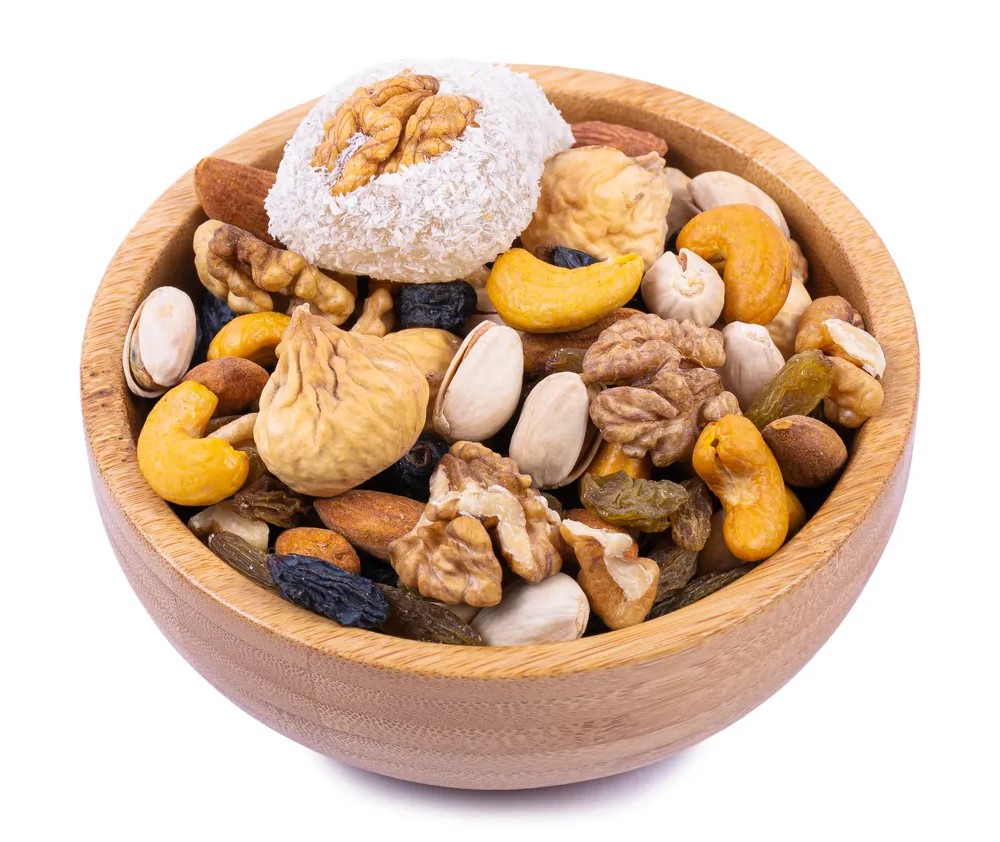 آجیل یلدا - ترکیب آجیل شب یلدا رژیمی