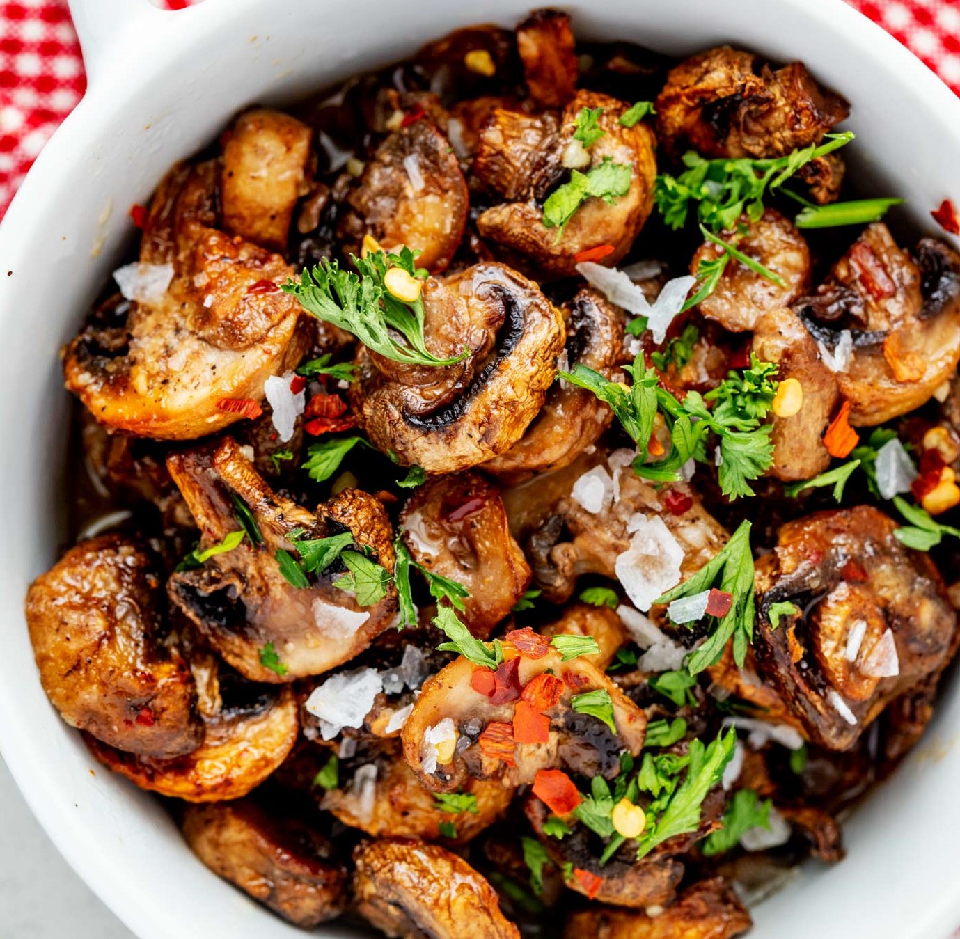 غذای رژیمی با قارچ برای شام - غذای رژیمی با قارچ