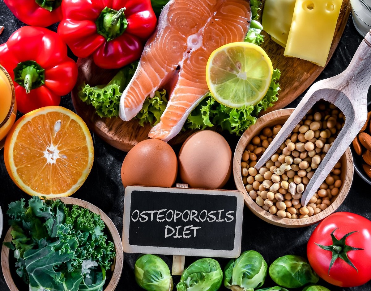 غذای مفید برای پوکی استخوان - رژیم غذایی برای پوکی استخوان