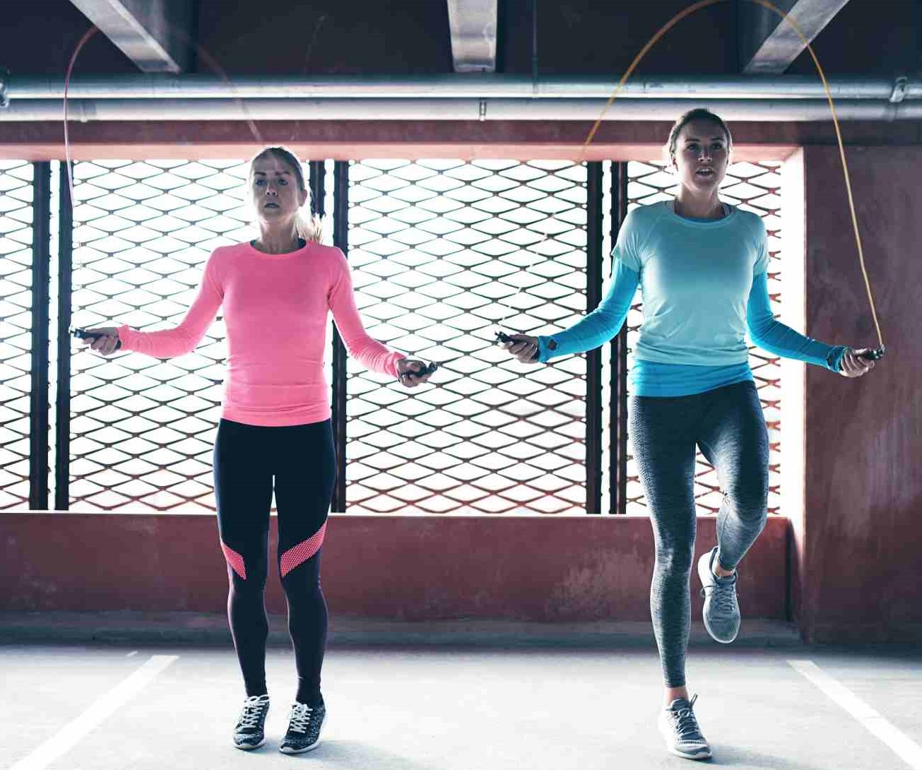 طناب زدن - ورزش های هوازی برای لاغری در باشگاه