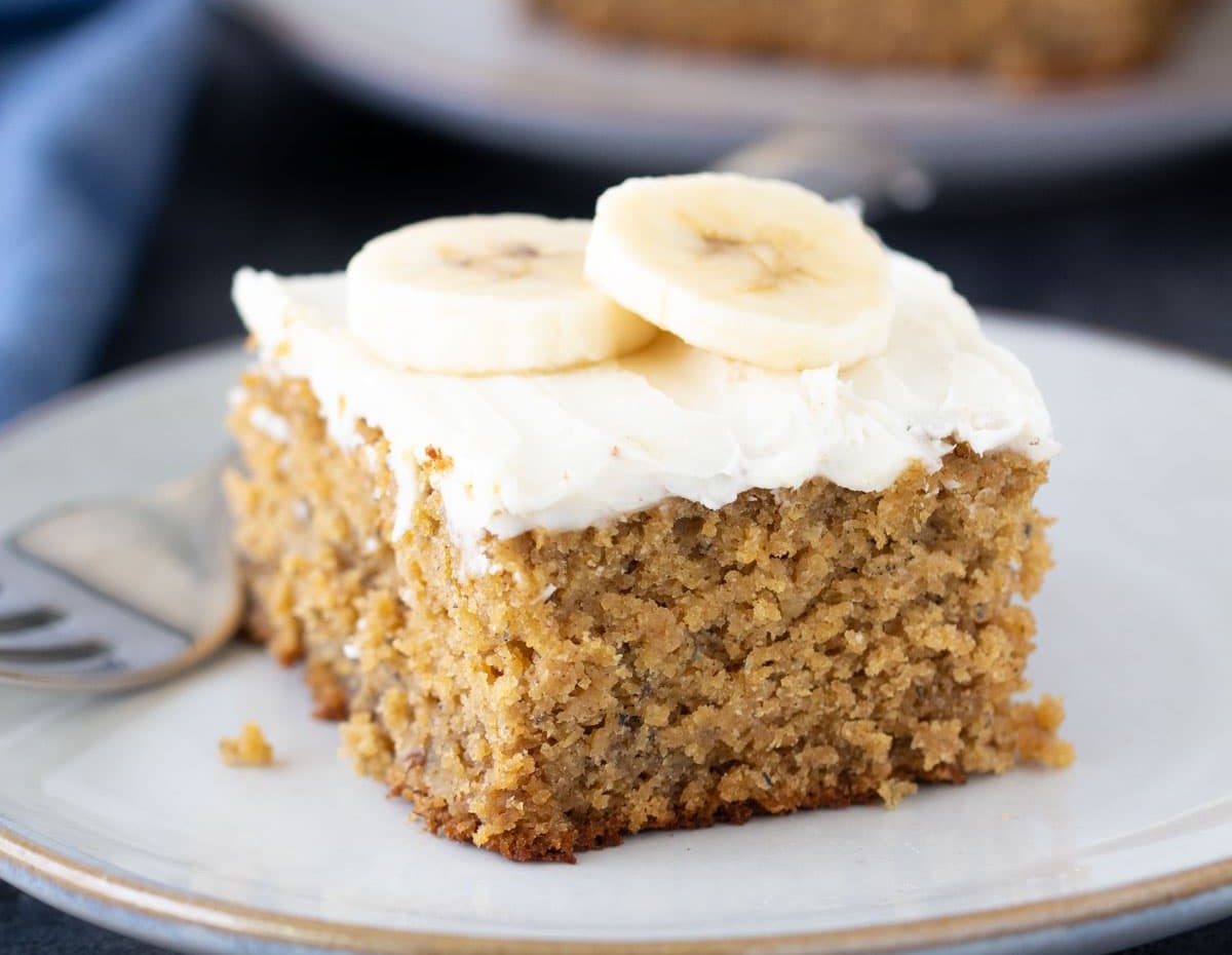 کیک رژیمی - کیک رژیمی با موز