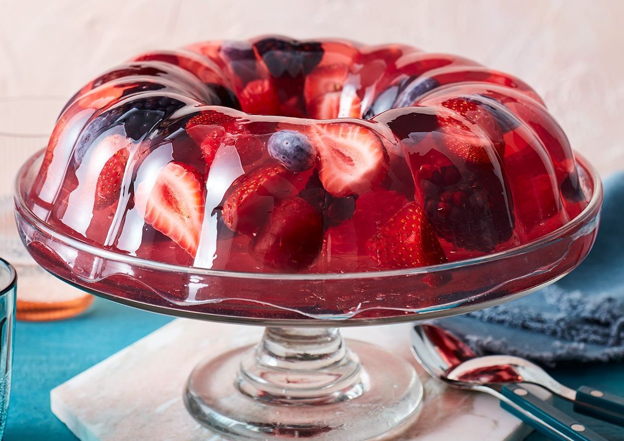 ژله میوه ای - ژله رژیمی برای شب یلدا