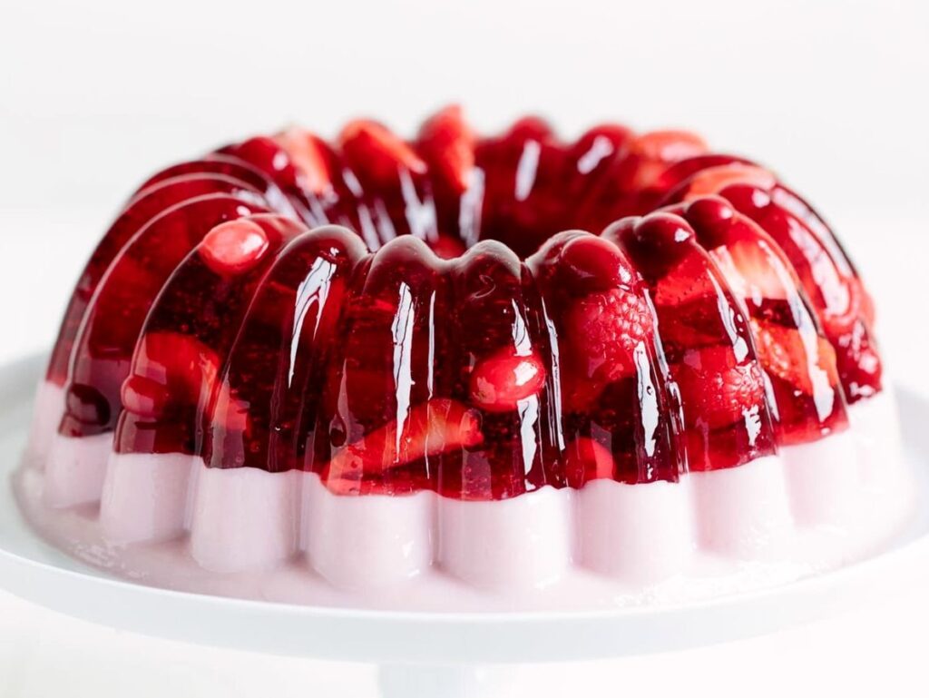 ژله رژیمی برای شب یلدا