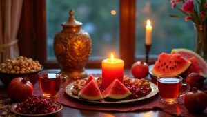 سفره شب یلدا