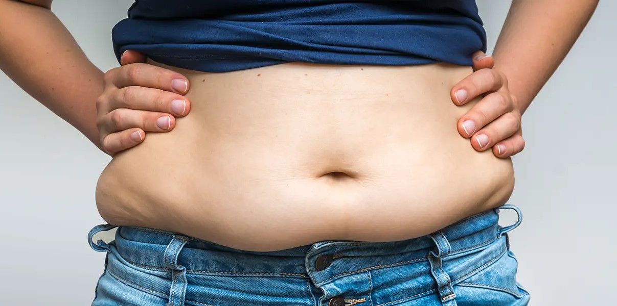چاقی شکمی - درمان خانگی کوچک شدن شکم