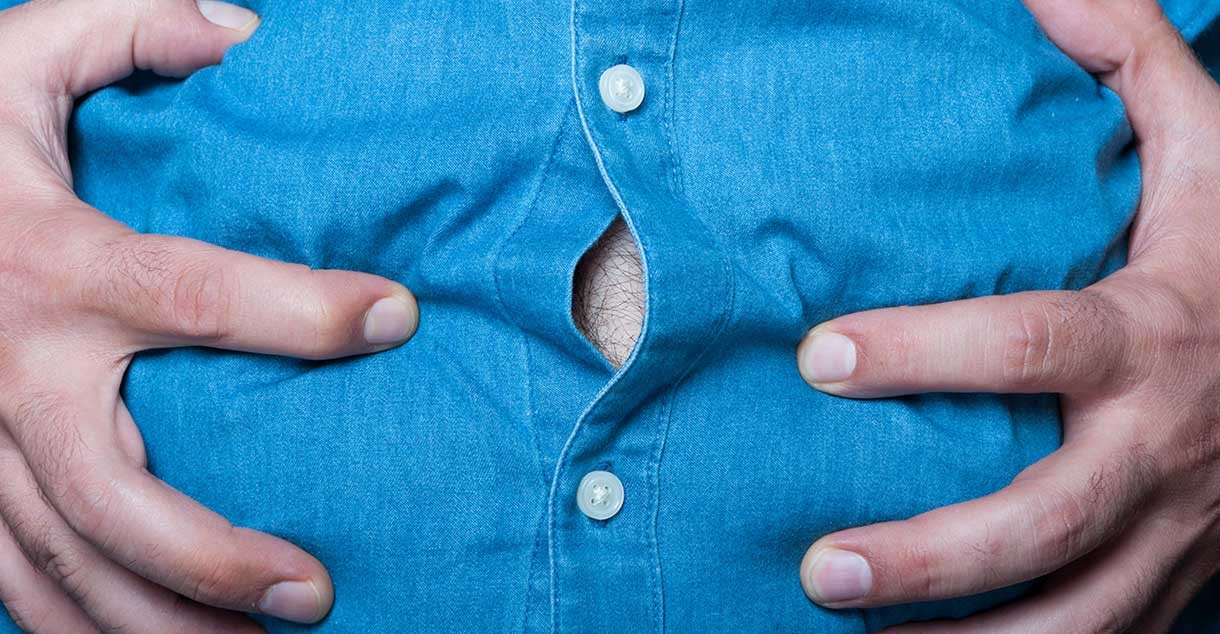 باد کردن شکم - علت باد شکم