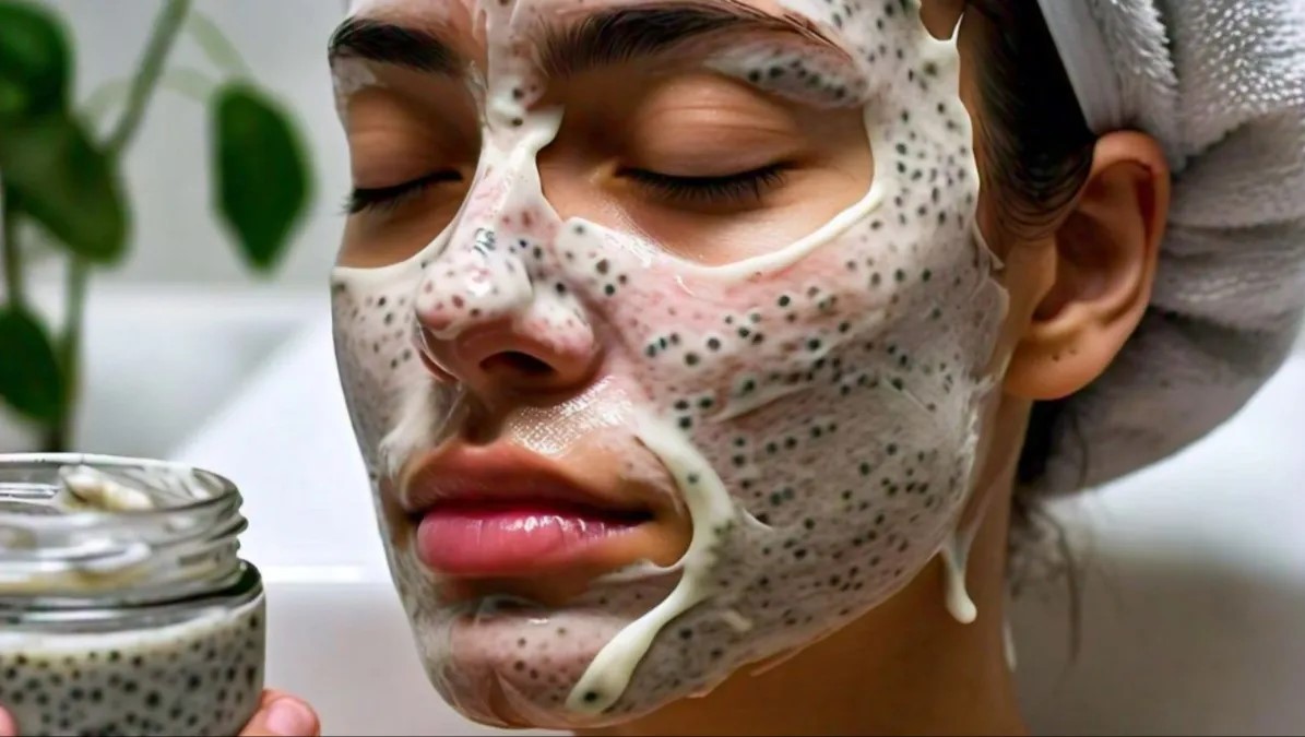 ماسک دانه پیا - ماسک دانه چیا برای صورت