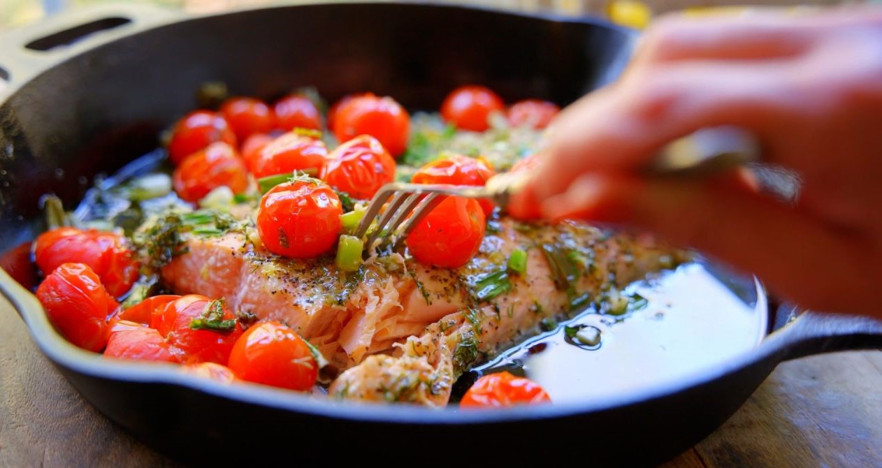 ماهی گریل شده - رژیم ماهی