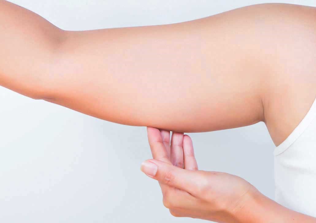 لاغری بازو - لاغری موضعی