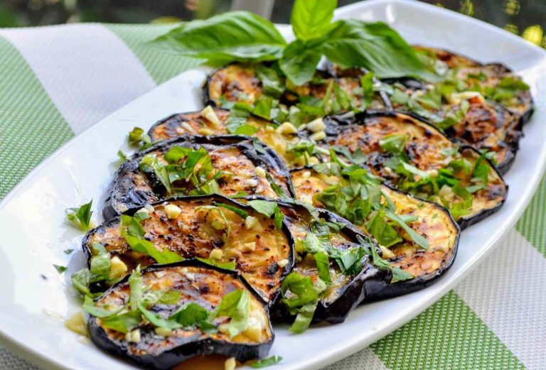 غذای رژیمی با بادمجان