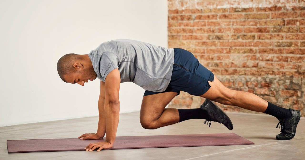 حرکت کوهنوردی - ورزش برای لاغری بدون وسیله