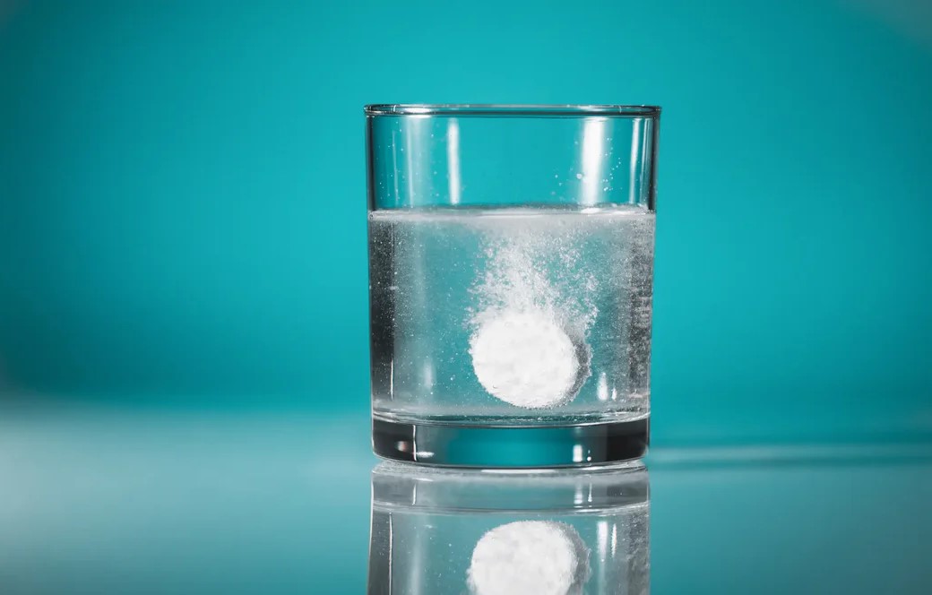 قرص جوشان ویتامین A - قرص جوشان برای چاقی صورت