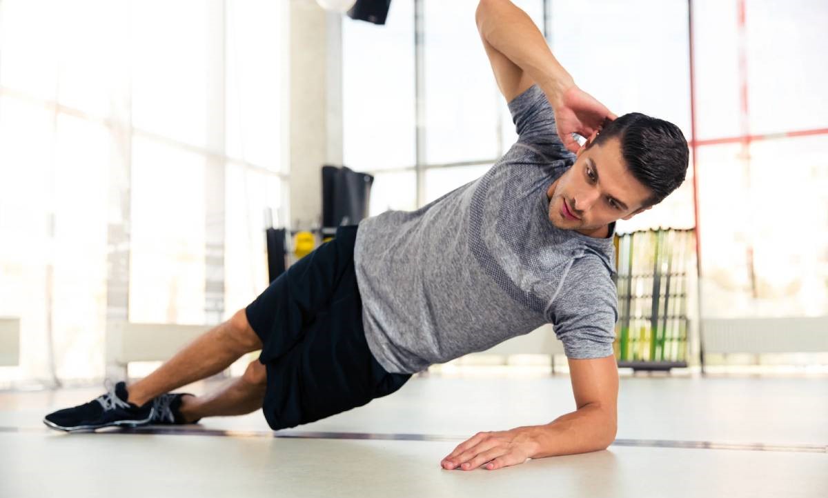 پلانک از بغل - آب کردن چربی زیر بغل