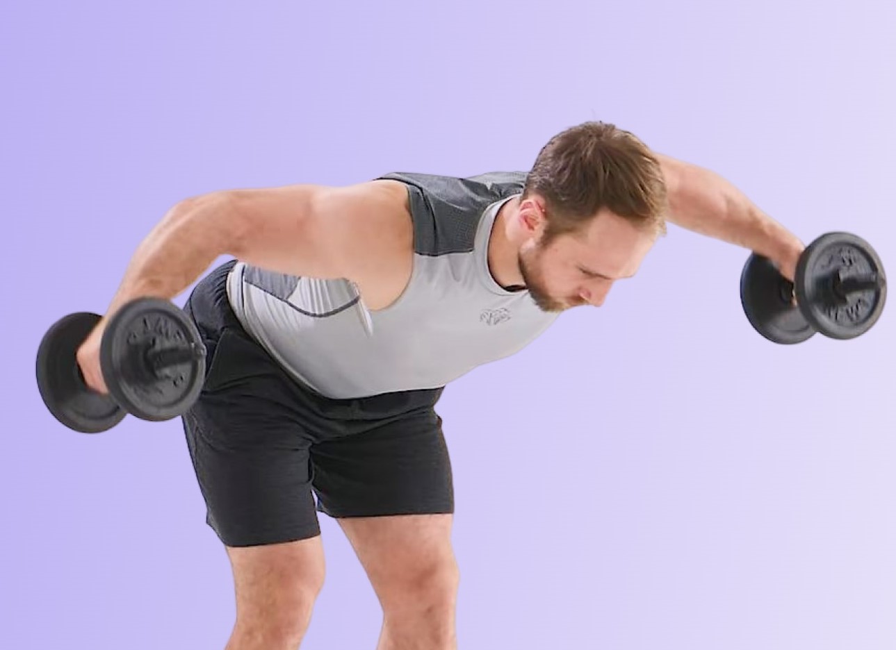 دمبل فلای - آب کردن چربی زیر بغل