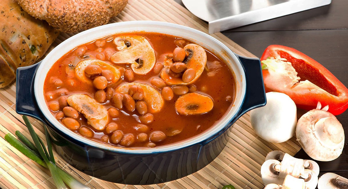 خوراک لوبیا چیتی - غذای رژیمی سریع و آسان